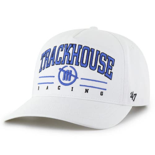 '47 Men's '47  White TRACKHOUSE RACING  Roscoe Hitch Adjustable Hat 