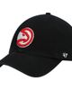 '47 Men's '47 Black Atlanta Hawks Team Clean Up Adjustable Hat  - 1