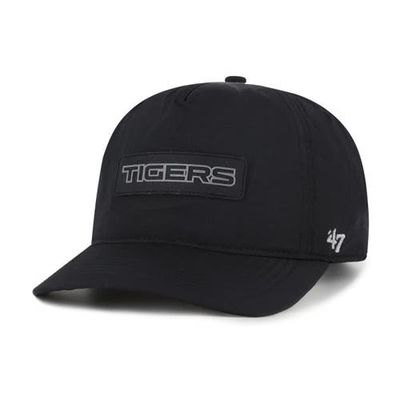 '47 Men's '47 Black Detroit Tigers Quiet Outdoors Hitch Adjustable Hat 