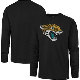 '47 Men's '47 Black Jacksonville Jaguars Premier Franklin Long Sleeve T-Shirt 
