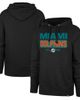 '47 Men's '47 Black Miami Dolphins Box Out Headline Pullover Hoodie  - 1