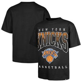 '47 Men's '47 Black New York Knicks Afterhours Foundation Premium Heavyweight T-Shirt 