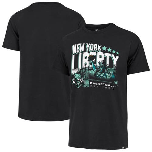 '47 Men's '47 Black New York Liberty Hometown Regional Franklin T-Shirt 