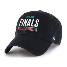 '47 Men's '47 Black San Antonio Spurs 2026 NBA Finals Clean Up Adjustable Hat 