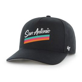 '47 Men's '47 Black San Antonio Spurs Graphic Hitch Adjustable Hat 