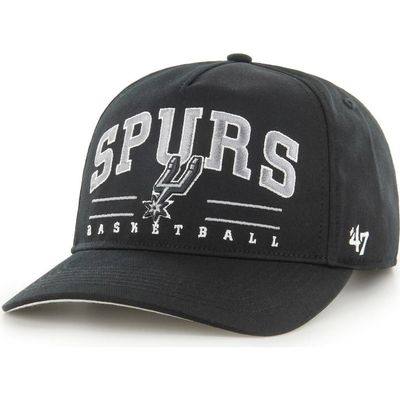 '47 Men's '47 Black San Antonio Spurs Roscoe Hitch Adjustable Hat 