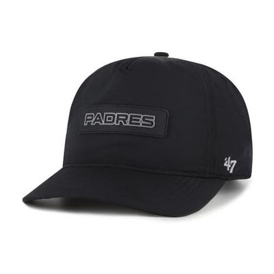 '47 Men's '47 Black San Diego Padres Quiet Outdoors Hitch Adjustable Hat 