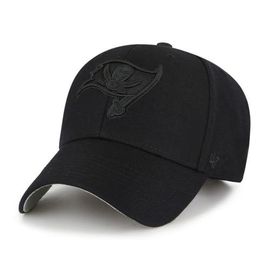 '47 Men's '47 Black Tampa Bay Buccaneers Tonal MVP Adjustable Hat 