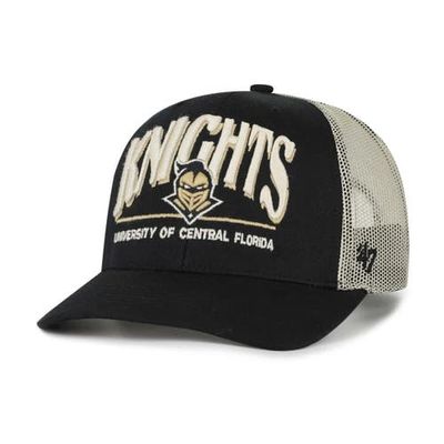 '47 Men's '47 Black UCF Knights Arid Adjustable Trucker Hat 