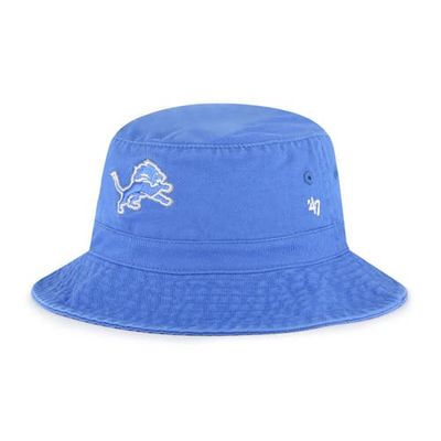 '47 Men's '47 Blue Detroit Lions Primary Bucket Hat 