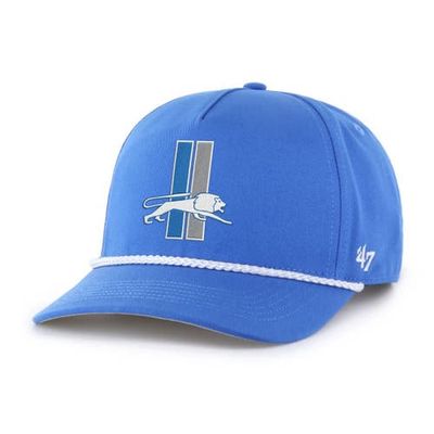 '47 Men's '47 Blue Detroit Lions Rope Hitch Adjustable Hat 