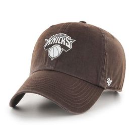 '47 Men's '47 Brown New York Knicks Color Pack Clean Up Adjustable Hat 