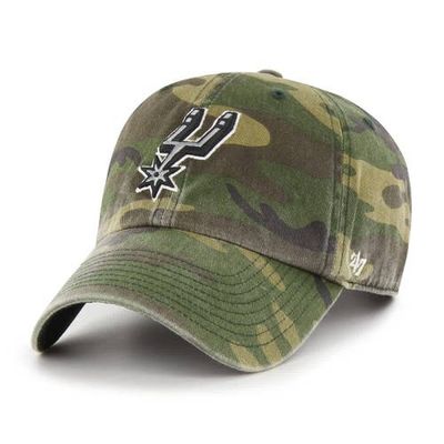 '47 Men's '47 Camo San Antonio Spurs Clean Up Adjustable Hat 