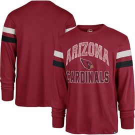 '47 Men's '47 Cardinal Arizona Cardinals Irving Long Sleeve T-Shirt 