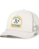 '47 Men's '47 Cream Athletics Gravestone Adjustable Trucker Hat  - 1