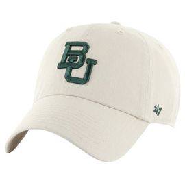 '47 Men's '47 Cream Baylor Bears Vintage Clean Up Adjustable Hat 