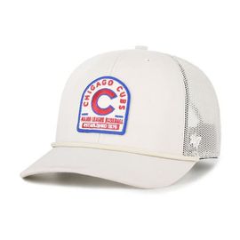 '47 Men's '47 Cream Chicago Cubs Gravestone Adjustable Trucker Hat 
