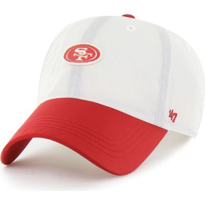 '47 Men's '47 Cream San Francisco 49ers Modernia Clean Up Adjustable Hat 
