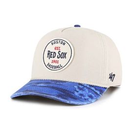'47 Men's '47 Cream/Navy Boston Red Sox Fiji Rope Hitch Adjustable Hat 