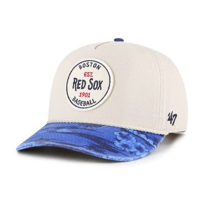 '47 Men's '47 Cream/Navy Boston Red Sox Fiji Rope Hitch Adjustable Hat 