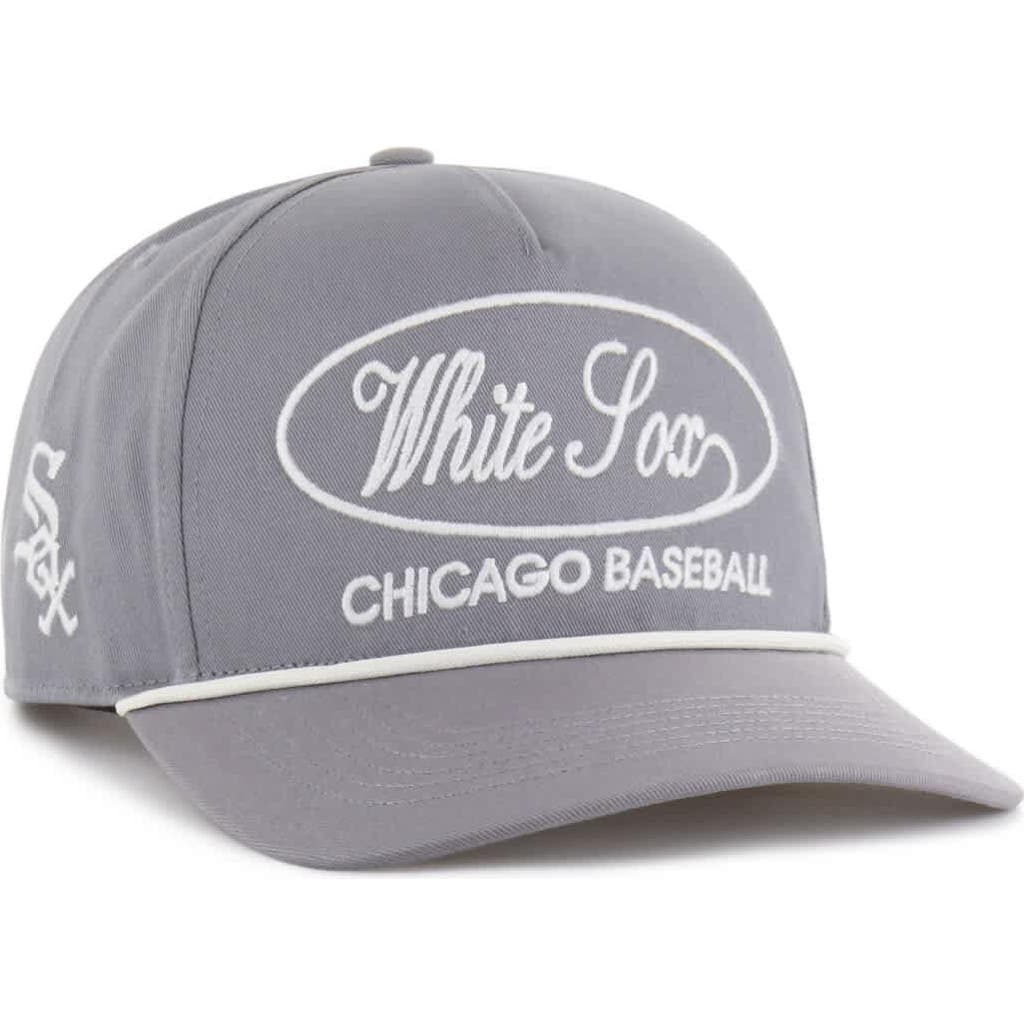 '47 Men's '47 Gray Chicago White Sox Foundational Hitch Adjustable Hat 