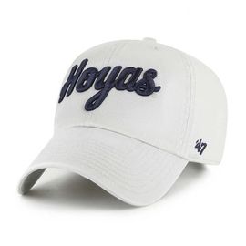 '47 Men's '47 Gray Georgetown Hoyas Clean Up Adjustable Hat 