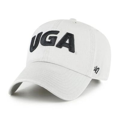 '47 Men's '47 Gray Georgia Bulldogs Clean Up Adjustable Hat 