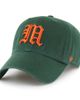 '47 Men's '47 Green Miami Hurricanes Vault Clean Up Adjustable Hat  - 1