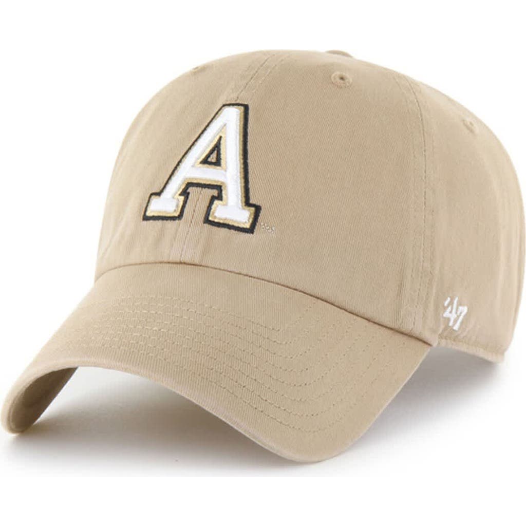 '47 Men's '47 Khaki Army Black Knights Vault Clean Up Adjustable Hat 