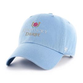'47 Men's '47 Light Blue Kentucky Derby Clean Up Adjustable Hat 