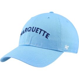 '47 Men's '47 Light Blue Marquette Golden Eagles Clean Up Adjustable Hat 