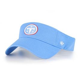 '47 Men's '47 Light Blue Tennessee Titans Clean Up Adjustable Visor 