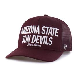 '47 Men's '47 Maroon Arizona State Sun Devils Contemporary Hitch Trucker Adjustable Hat 