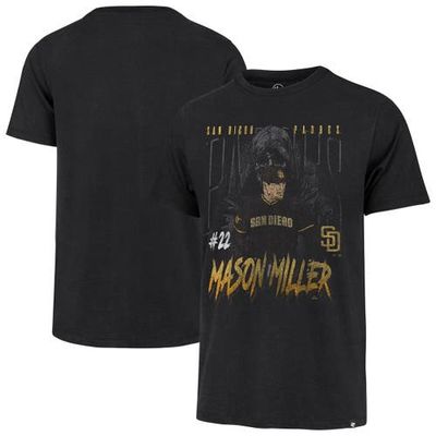 '47 Men's '47 Mason Miller Black San Diego Padres The Reaper Player Graphic T-Shirt 