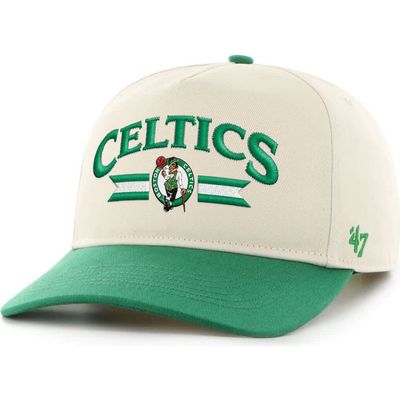 '47 Men's '47 Natural Boston Celtics Fast Break Chase Hitch Adjustable Hat 