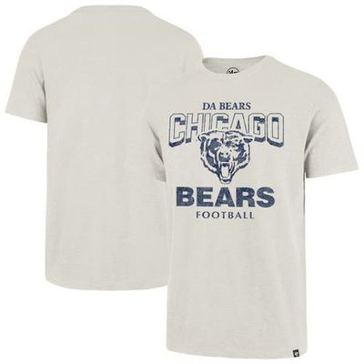 '47 Men's '47 Natural Chicago Bears Head On Scrum Slub T-Shirt 