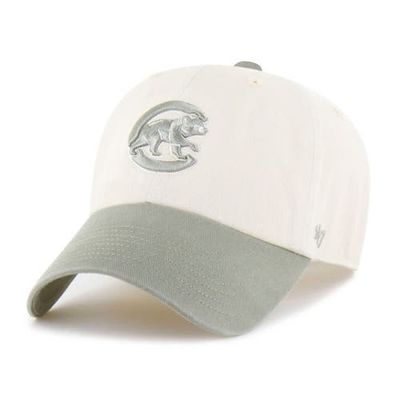 '47 Men's '47 Natural/Olive Chicago Cubs Two-Tone Fashion Clean Up Adjustable Hat 