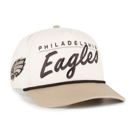 '47 Men's '47 Natural/Tan Philadelphia Eagles Neutral Terrain Hitch Rope Adjustable Hat 