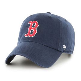 '47 Men's '47 Navy Boston Red Sox Primary Logo Clean Up Adjustable Hat 