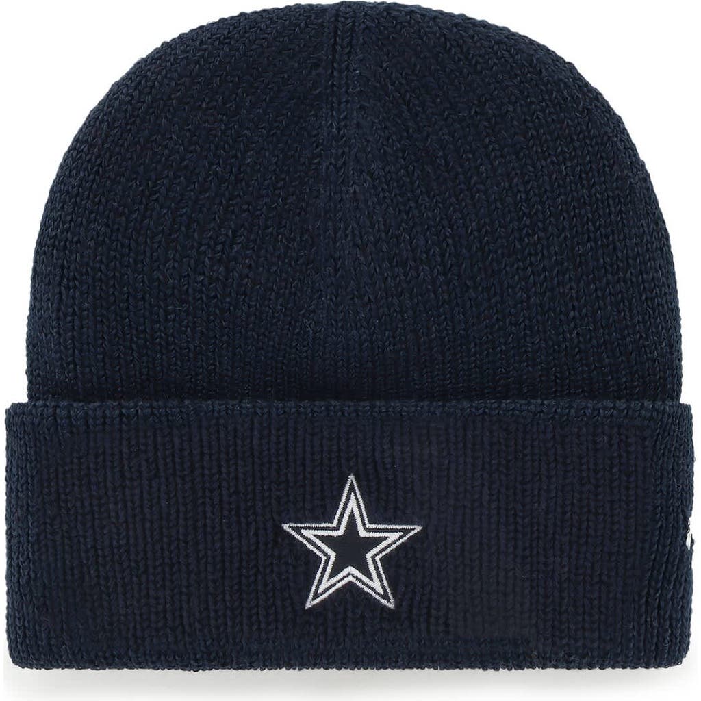 '47 Men's '47 Navy Dallas Cowboys Foundational Cuffed Knit Hat 