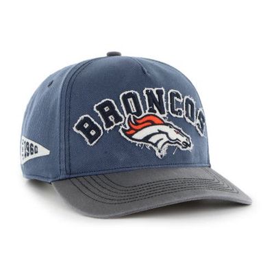 '47 Men's '47 Navy Denver Broncos Calderwood Well Worn Hitch Adjustable Hat 