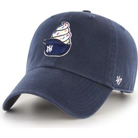 '47 Men's '47 Navy New York Yankees Ice Cream Helmet Clean Up Adjustable Hat 