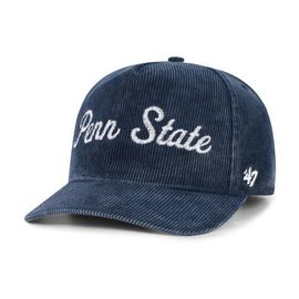 '47 Men's '47 Navy Penn State Nittany Lions Reclaim Snow Wash Corduroy Hitch Adjustable Hat 