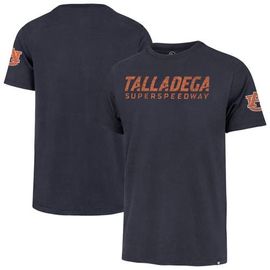 '47 Men's '47 Navy Talladega Superspeedway x Auburn Franklin T-Shirt 