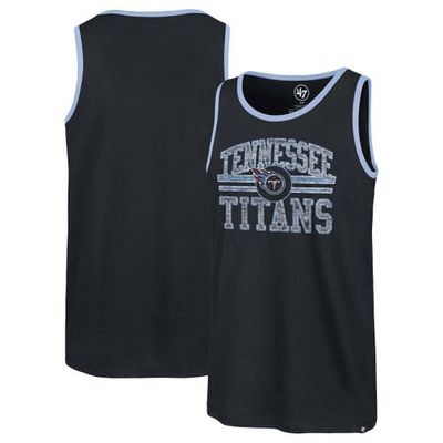 '47 Men's '47 Navy Tennessee Titans Winger Franklin Tank Top 