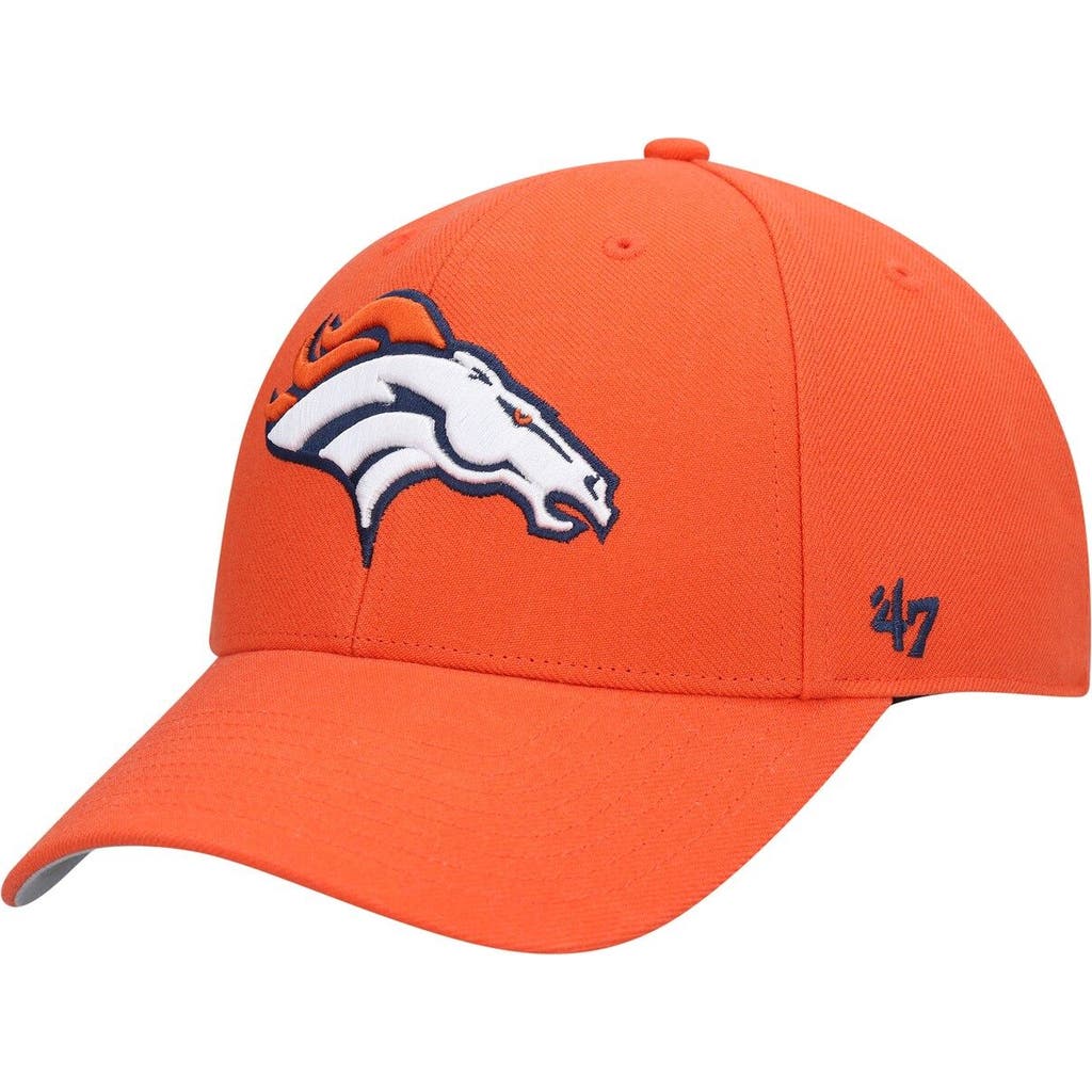 '47 Men's '47 Orange Denver Broncos MVP Adjustable Hat 