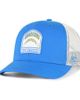 '47 Men's '47 Powder Blue Los Angeles Chargers Headstone Trucker Adjustable Hat  - 1
