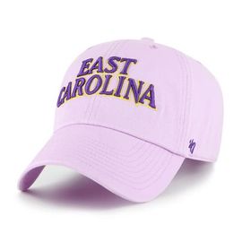 '47 Men's '47 Purple ECU Pirates Clean Up Adjustable Hat 