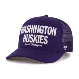 '47 Men's '47 Purple Washington Huskies Contemporary Hitch Trucker Adjustable Hat 