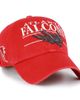 '47 Men's '47 Red Atlanta Falcons Throwback Graphic Clean Up Adjustable Hat  - 1